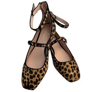 J. Crew Leopard Flats